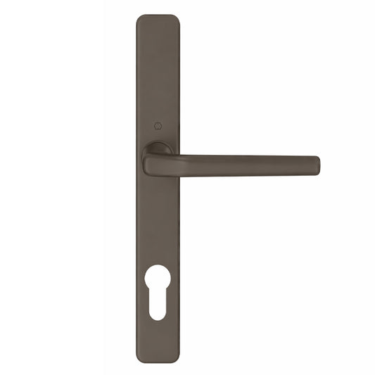 HOPPE Frankfurt A117 / 2246N Inactive Multipoint Handleset Dark Bronze Anodized Aluminum