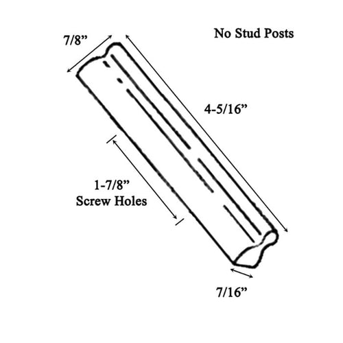 Andersen Window - Prefinished Terratone Doors - Outside Screen Pull Handle - Stone - Andersen Window - Prefinished Terratone Doors - Outside Screen Pull Handle - Stone