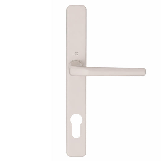 HOPPE Frankfurt A117 / 2246N Inactive Multipoint Handleset – Pure White – Aluminum