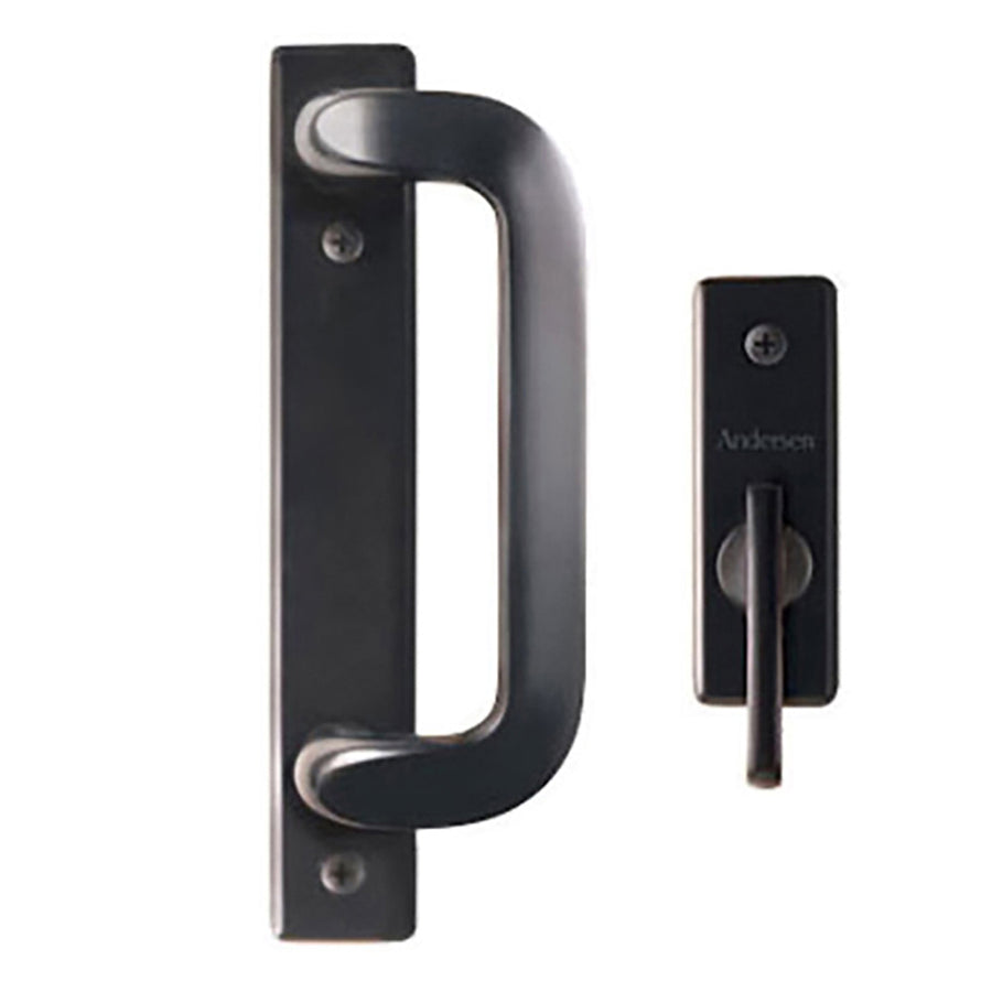 Andersen Frenchwood Gliding Door Trim Anvers 2 Panel Interior & Exterior - Oil Rubbed Bronze - Andersen Frenchwood Gliding Door Trim Anvers 2 Panel Interior & Exterior - Oil Rubbed Bronze