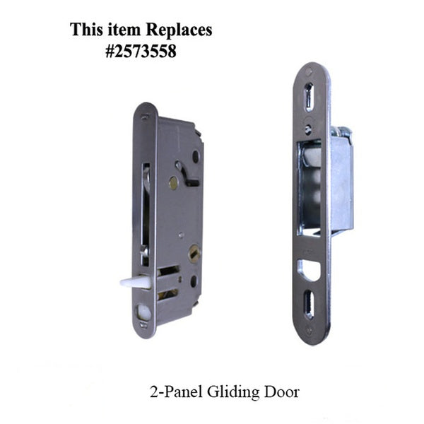 Andersen Reachout Deadlock and Receiver Assembly 2 Panel Frenchwood Gliding Door - Andersen Reachout Deadlock and Receiver Assembly 2 Panel Frenchwood Gliding Door