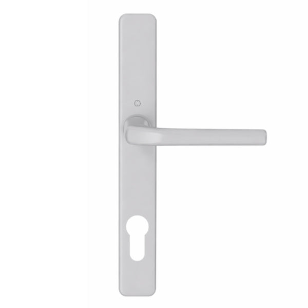 HOPPE Frankfurt A117 / 2246N Inactive Multipoint Handleset Clear Anodized Aluminum - HOPPE Frankfurt A117 / 2246N Inactive Multipoint Handleset Clear Anodized Aluminum