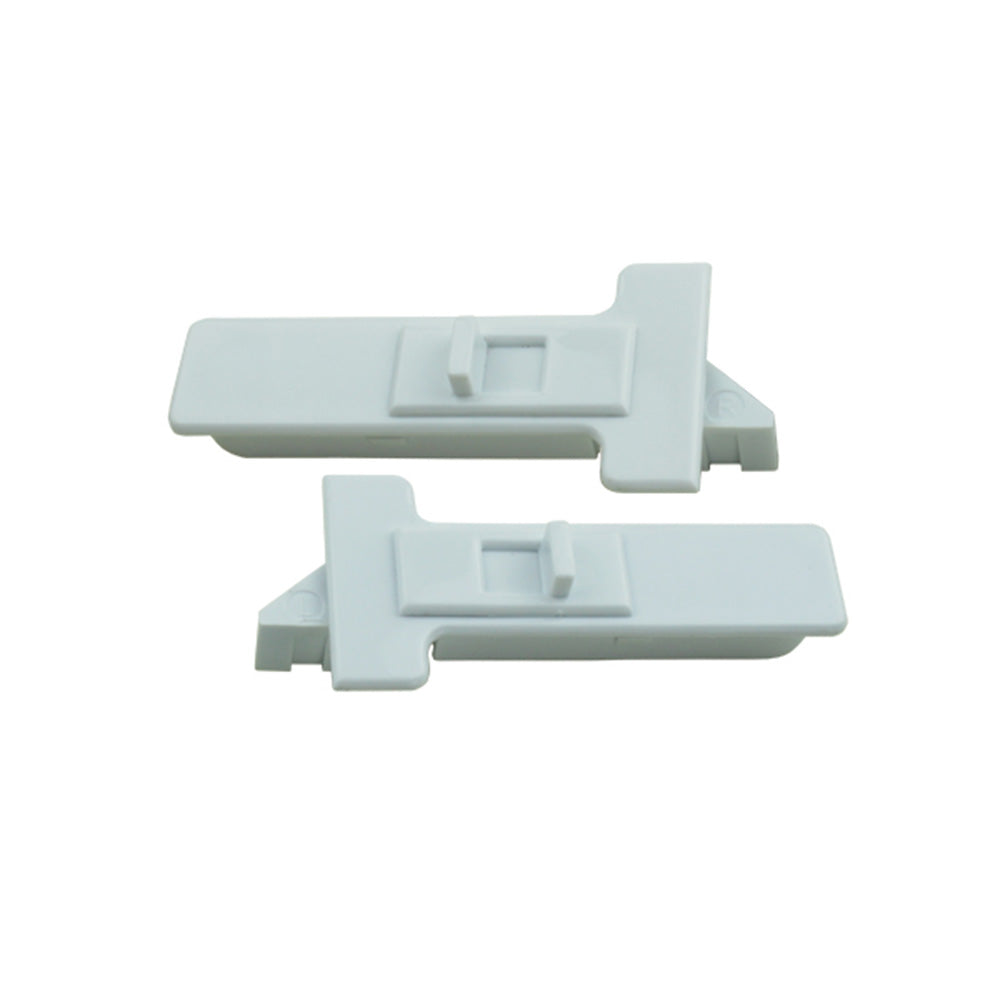 Tilt Latch, T - shape, LH/RH Pair, Large 2-13/16 - White - Tilt Latch, T - shape, LH/RH Pair, Large 2-13/16 - White