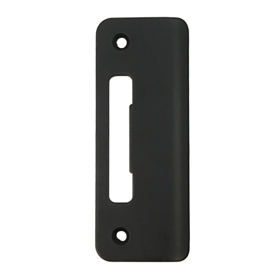 Strike Plate, PT0009N, Tongue curved lip 1.74 x 4.57 - Oil-Rubbed Brass - Strike Plate, PT0009N, Tongue curved lip 1.74 x 4.57 - Oil-Rubbed Brass