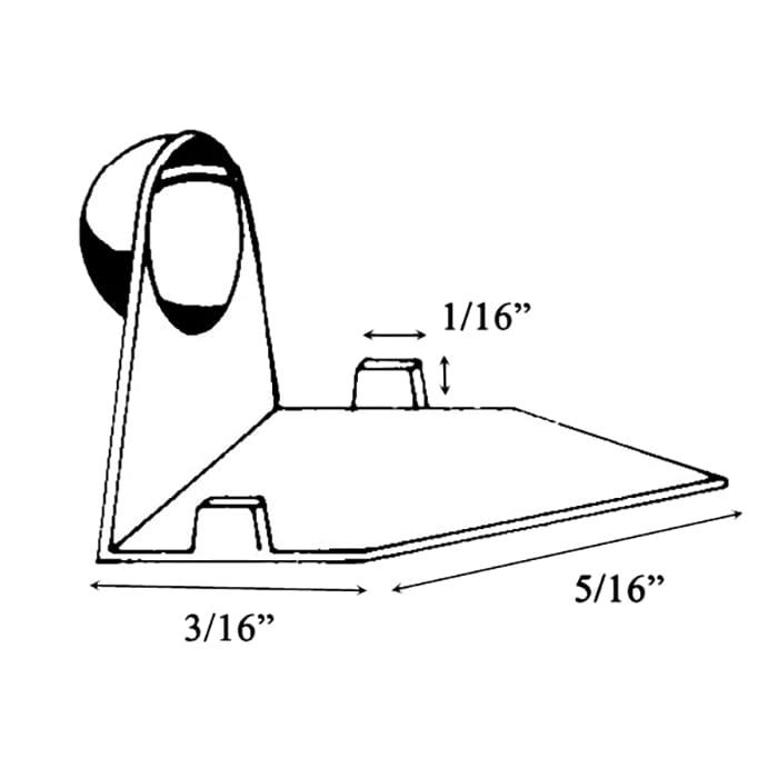 Andersen Barbed Grille Fastener - Andersen Barbed Grille Fastener