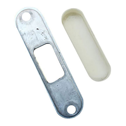 Andersen Perma-Shield Metal 4 Inch Gliding Door Strike and Liner for 2 Panel Door