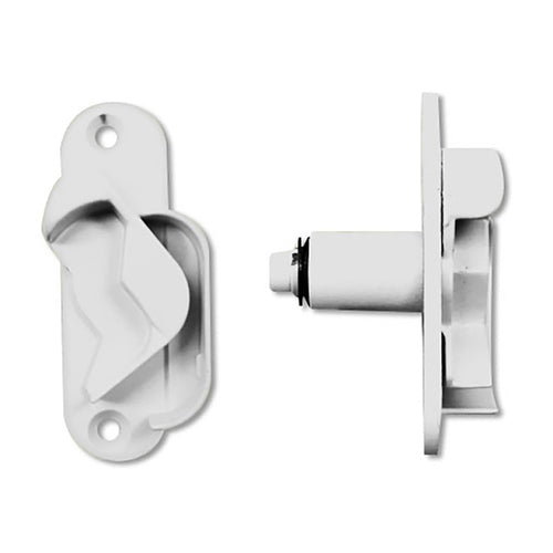 Andersen Window - Perma-Shield Gliding Door - Latch Mechanism (1982-Present)  White - Andersen Window - Perma-Shield Gliding Door - Latch Mechanism (1982-Present)  White