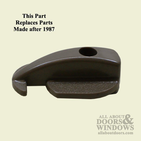Andersen Perma-Shield Gliding Screen Door Latch - Stone - Andersen Perma-Shield Gliding Screen Door Latch - Stone
