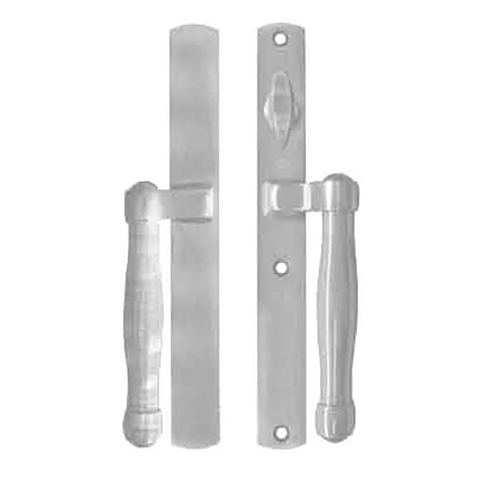 HOPPE HLS 9000 Sliding Door Handle Set Active Non-Keyed Outside Brushed Chrome - HOPPE HLS 9000 Sliding Door Handle Set Active Non-Keyed Outside Brushed Chrome