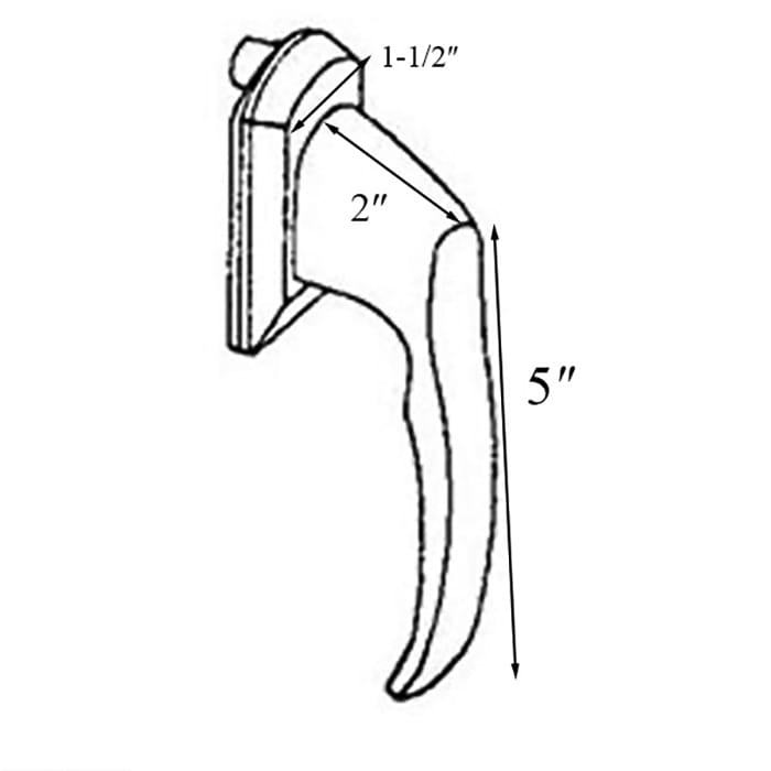 Andersen Window Handle For Sliding Window Locking Handle For Perma Shield Window - Andersen Window Handle For Sliding Window Locking Handle For Perma Shield Window