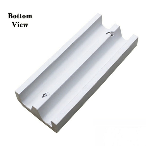 Andersen Head Bumper with Screws for 2 Panel Gliding Doors 4-3/8 Inch White - Andersen Head Bumper with Screws for 2 Panel Gliding Doors 4-3/8 Inch White