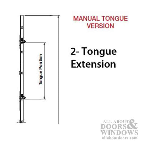 16mm Manual Top Extension, Tongue @ 26.02