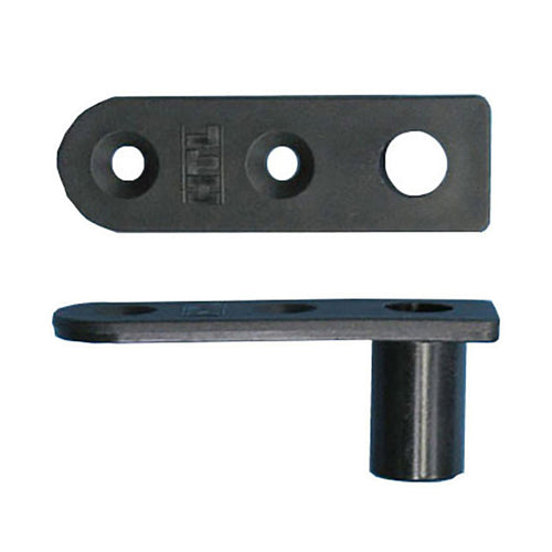Hoppe Multipoint Flushbolt Rod Guide Standard 10mm Black - Hoppe Multipoint Flushbolt Rod Guide Standard 10mm Black