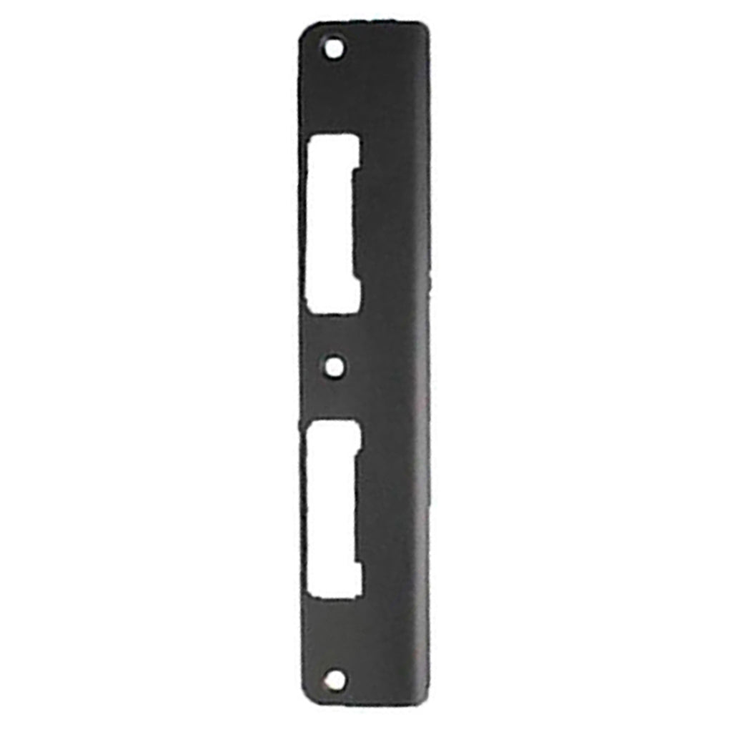 HOPPE Latch and Deadbolt Strike with Curved Lip Non-Handed Rustic Umber - HOPPE Latch and Deadbolt Strike with Curved Lip Non-Handed Rustic Umber