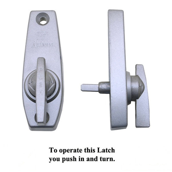 Andersen Anderesen Thumb Latch For Sliding Patio Doors Push and Turn Thumb Latch For 3 Panel Sliding Patio Doors - Andersen Anderesen Thumb Latch For Sliding Patio Doors Push and Turn Thumb Latch For 3 Panel Sliding Patio Doors