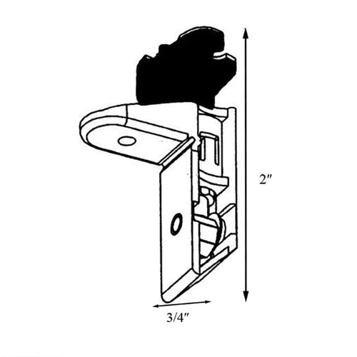 Andersen Top Shoe Guide For Sliding Window Top Shoe Guide For Gliding Windows - Andersen Top Shoe Guide For Sliding Window Top Shoe Guide For Gliding Windows