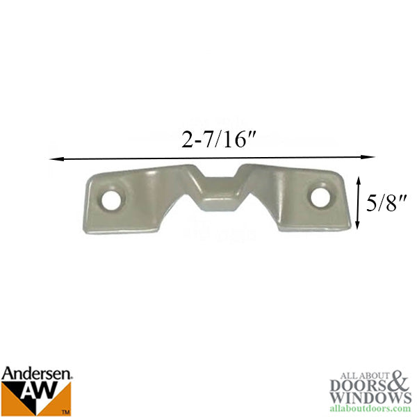 Andersen Keeper Only  With Cut Out for Grille - Stone - Andersen Keeper Only  With Cut Out for Grille - Stone