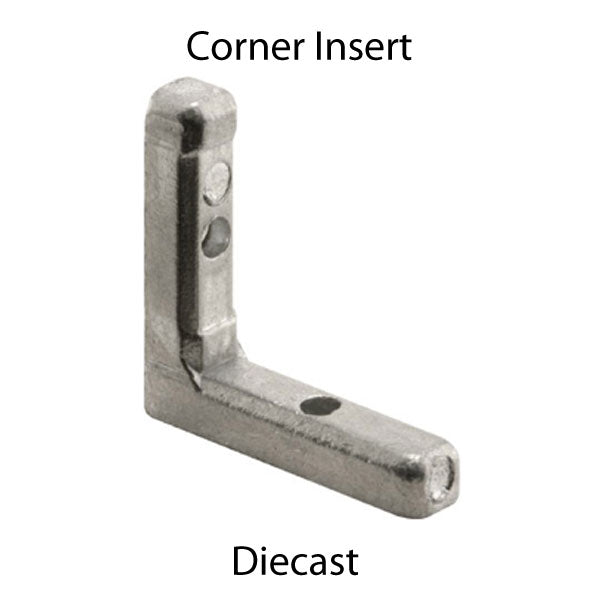 Corner Insert - Sliding Windows, Glides / Guides - Diecast - Corner Insert - Sliding Windows, Glides / Guides - Diecast