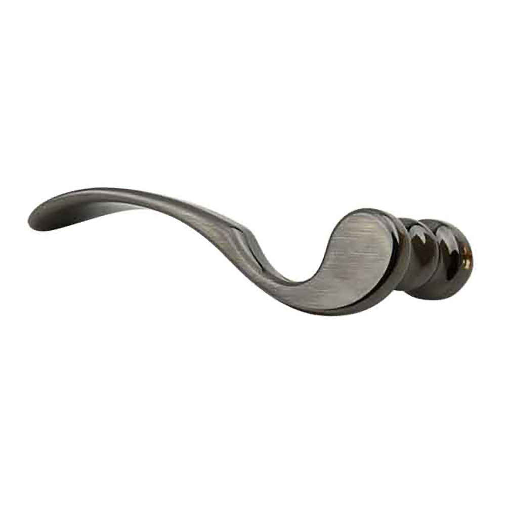Munchen Lever Handle for Left Handed Multipoint Lock Handlesets - Antique Nickel - Munchen Lever Handle for Left Handed Multipoint Lock Handlesets - Antique Nickel