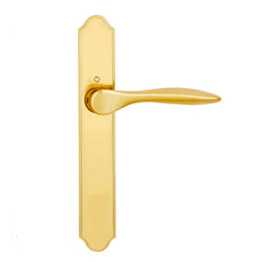 HOPPE Multipoint Dummy Handle Set with New Orleans Lever Resista Brass