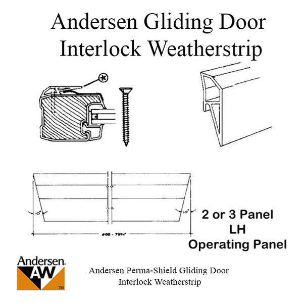 Interlock, 2 or 3 Panel, LH, Operating Panel - Interlock, 2 or 3 Panel, LH, Operating Panel