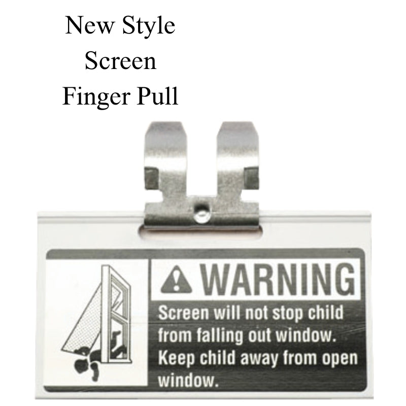 Discontinued - Andersen Insect Screen Finger Pull, New Style - Discontinued - Andersen Insect Screen Finger Pull, New Style