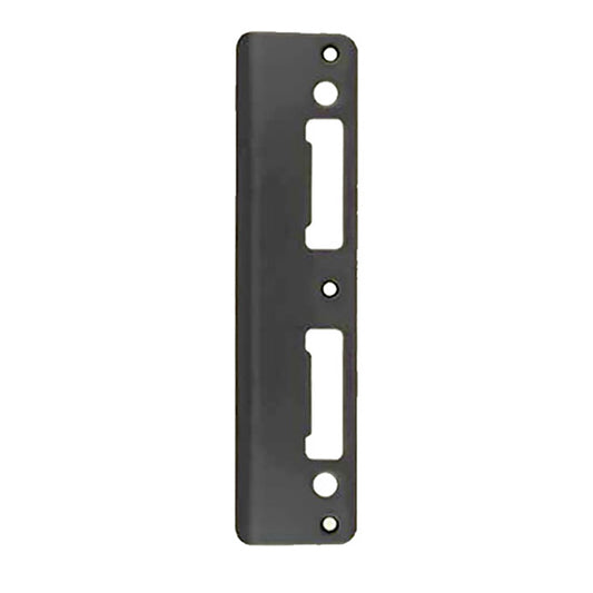 Latch & Deadbolt Strike Plate, 2-1/4 Door PC0015N - Oil Rub Brass