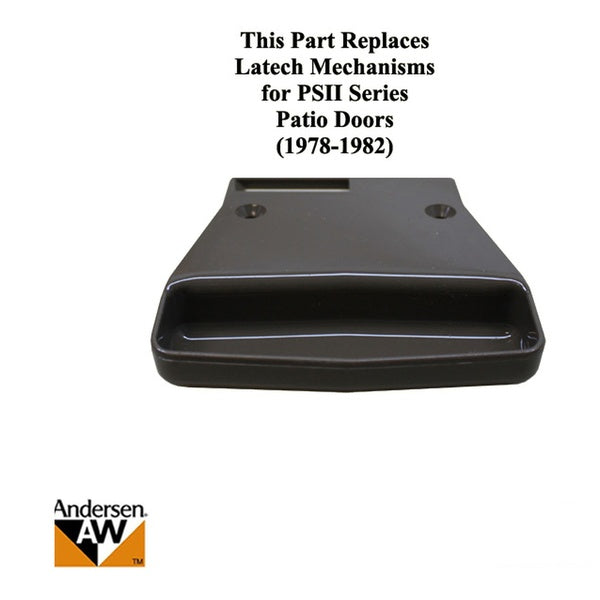 Andersen Window - PSII Gliding Doors - 2 Panel Inside Screen Door Handle - Stone - Andersen Window - PSII Gliding Doors - 2 Panel Inside Screen Door Handle - Stone