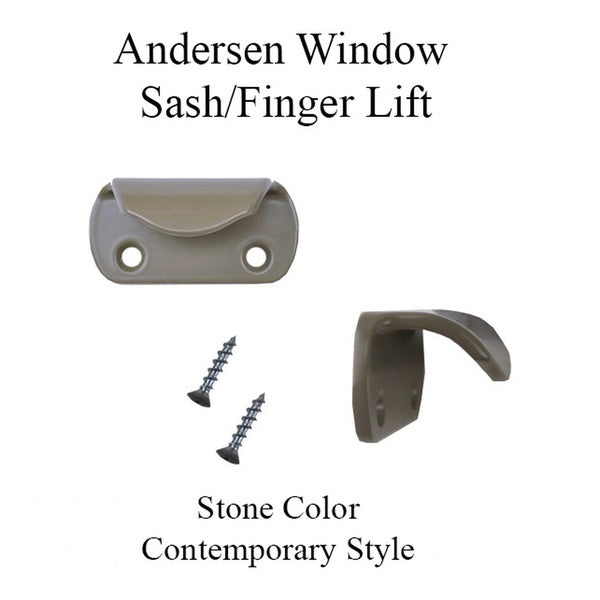 Andersen Contemporary Finger Lift,  Metal - Stone - Andersen Contemporary Finger Lift,  Metal - Stone