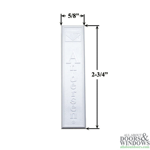 Andersen Sliding Door Logo Plate For Perma-Shield Doors With Screws - Andersen Sliding Door Logo Plate For Perma-Shield Doors With Screws