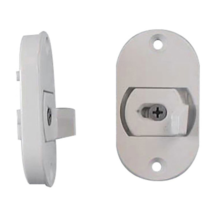 Andersen 3-Panel Door Lock Housing and Bolt Assembly - White - Andersen 3-Panel Door Lock Housing and Bolt Assembly - White