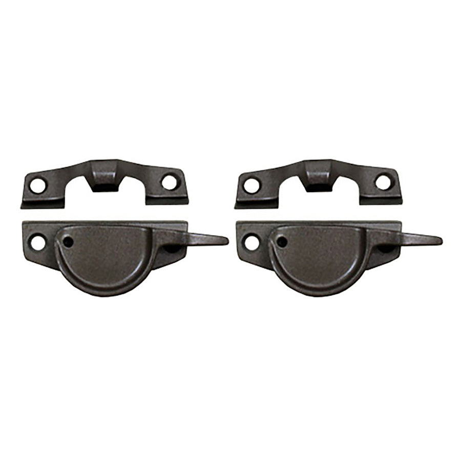 Sash Lock for Andersen Perma-Shield Narroline Windows,  Twin Pack, w/ Keeper - Stone - Sash Lock for Andersen Perma-Shield Narroline Windows,  Twin Pack, w/ Keeper - Stone