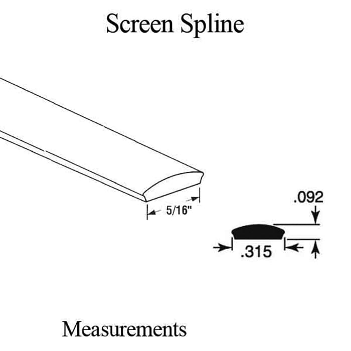 Screen Spline, Choose Color - Screen Spline, Choose Color
