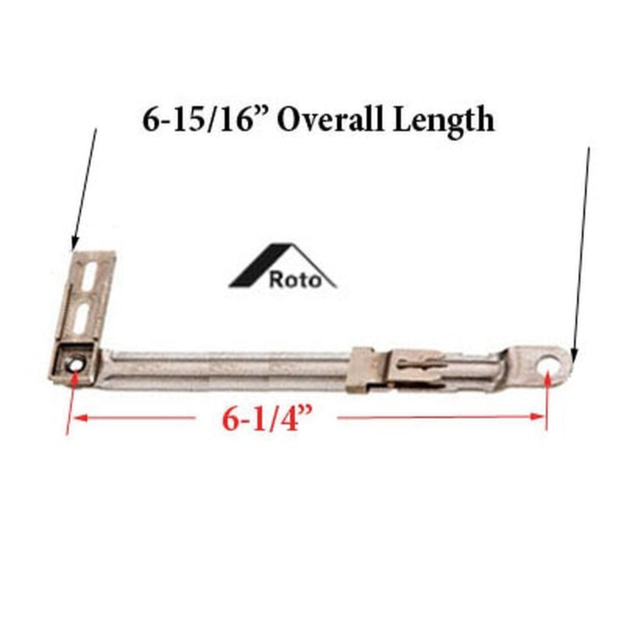 Roto 6-5/16 Roto-Dyad Connecting Arm Bracket - Notched - Roto 6-5/16 Roto-Dyad Connecting Arm Bracket - Notched