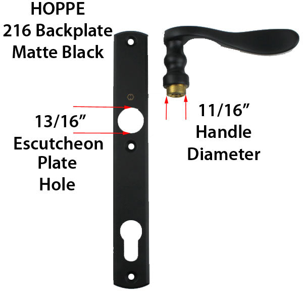 HOPPE / Fuhr Handle Bushing 11/16  Diameter, Plastic - Clear - HOPPE / Fuhr Handle Bushing 11/16  Diameter, Plastic - Clear