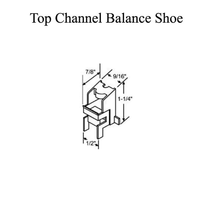 Capitol  Balance Shoes, Sash Cams, Brackets - Top Shoe - Capitol  Balance Shoes, Sash Cams, Brackets - Top Shoe