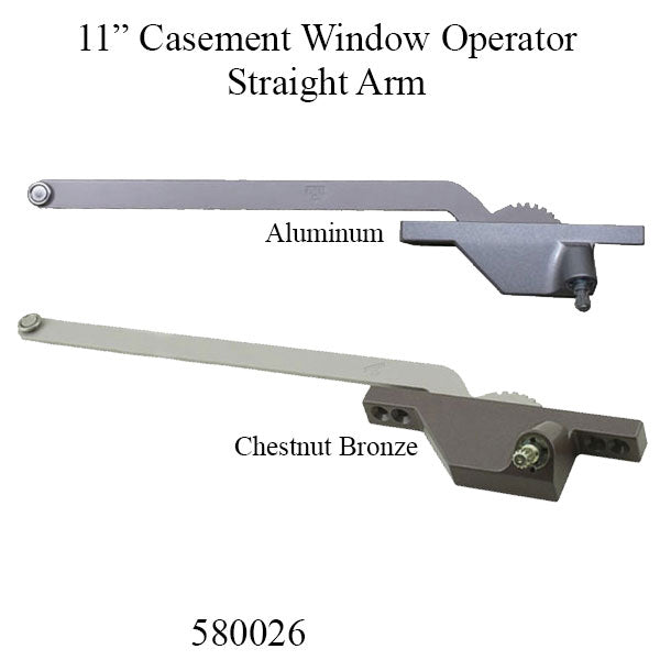 Truth 11 inch Single Arm Casement Operator, Right Hand, Face Mount - Choose Color - Truth 11 inch Single Arm Casement Operator, Right Hand, Face Mount - Choose Color