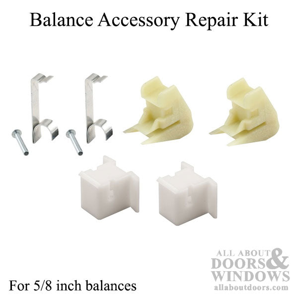 Channel Balance Accessory Repair Kit 5/8 Inch Balances - Channel Balance Accessory Repair Kit 5/8 Inch Balances