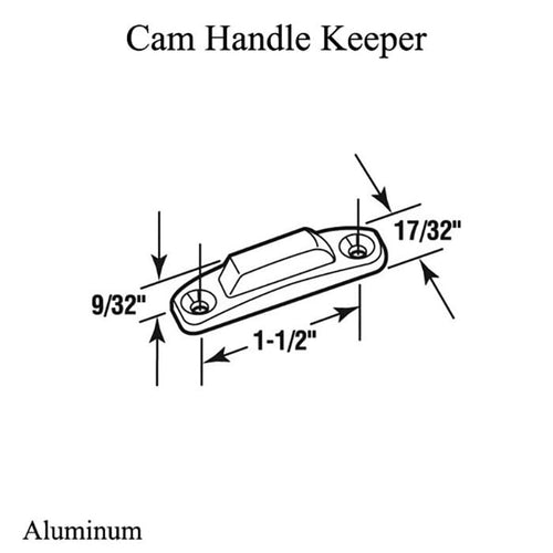 Keeper, Cam Handle 1-1/2
