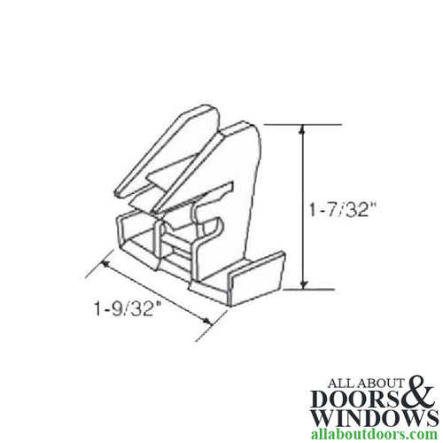 Swingline Bottom Shoe Bracket for Channel Balance - Swingline Bottom Shoe Bracket for Channel Balance