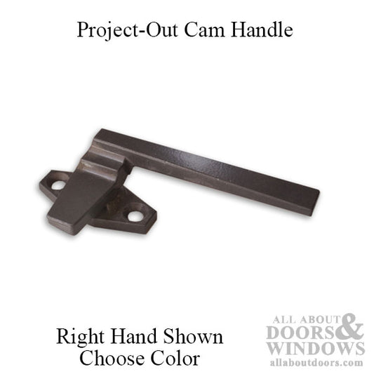 Project-Out two hole cam handle, Right Hand - Choose Color