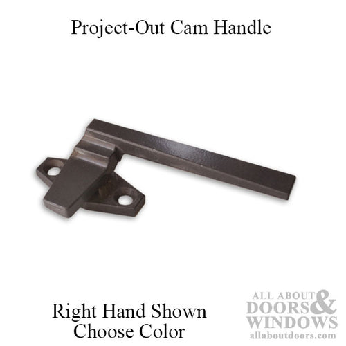 Project-Out two hole cam handle, Right Hand - Choose Color - Project-Out two hole cam handle, Right Hand - Choose Color