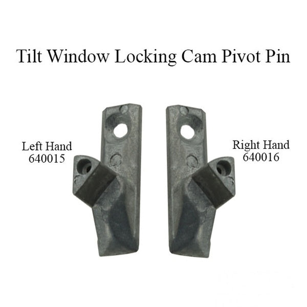 Tilt Window Cam Pivot Pin, Zinc, Left Hand - Mill Finish - Tilt Window Cam Pivot Pin, Zinc, Left Hand - Mill Finish