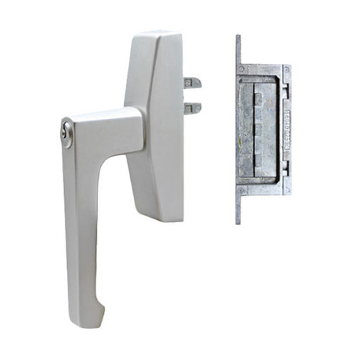Roto Locking Window Handle, Keyed - Aluminum - Roto Locking Window Handle, Keyed - Aluminum