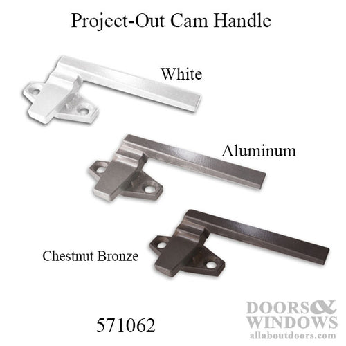 Project-Out two hole cam handle, Right Hand - Choose Color - Project-Out two hole cam handle, Right Hand - Choose Color