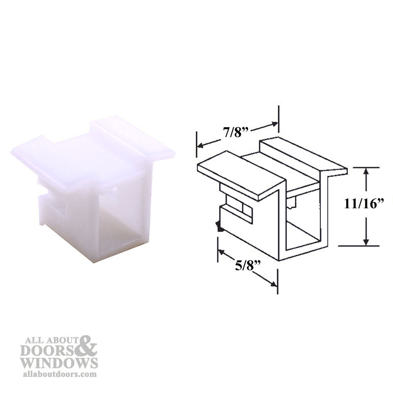 Capitol Channel Balance Top Shoe Bracket - Capitol Channel Balance Top Shoe Bracket
