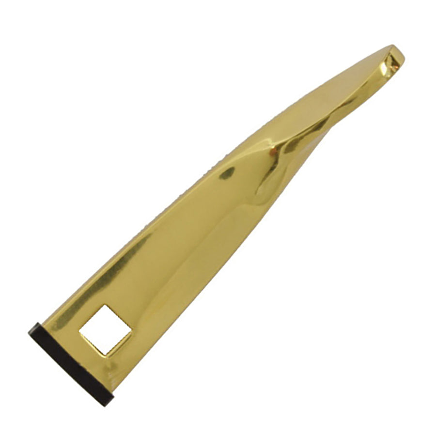 Andersen Perma-Shield Lock Handle, Estate Style - Bright Brass - Andersen Perma-Shield Lock Handle, Estate Style - Bright Brass