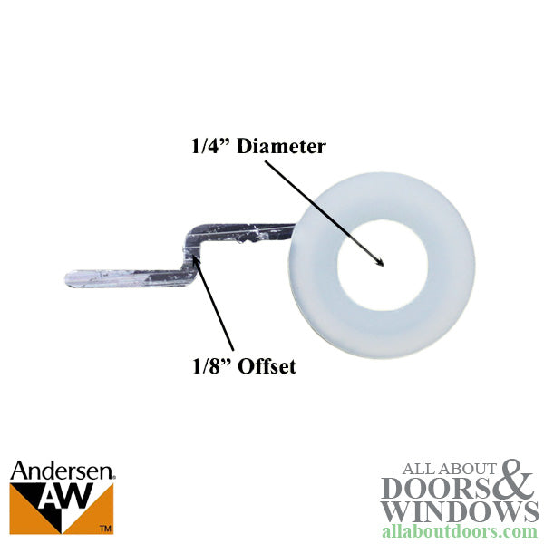 Andersen Upper Screen Door Hinge Leaf Sandstone (SDT) - Andersen Upper Screen Door Hinge Leaf Sandstone (SDT)