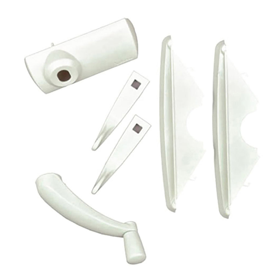 Andersen Window Hardware Pack For Classic Perma-Shield Awning Windows White - Andersen Window Hardware Pack For Classic Perma-Shield Awning Windows White