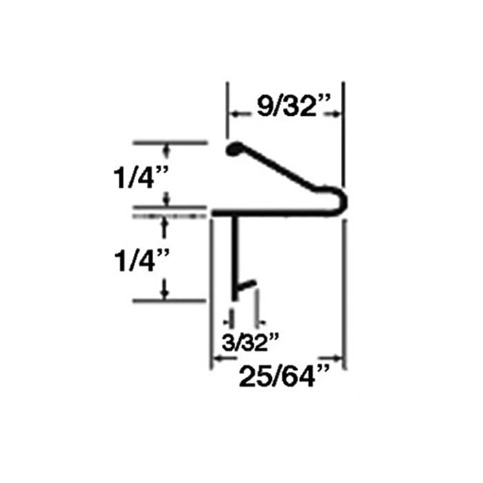 7 Foot Weather Seal for Casement and Awning Windows - 7 Foot Weather Seal for Casement and Awning Windows